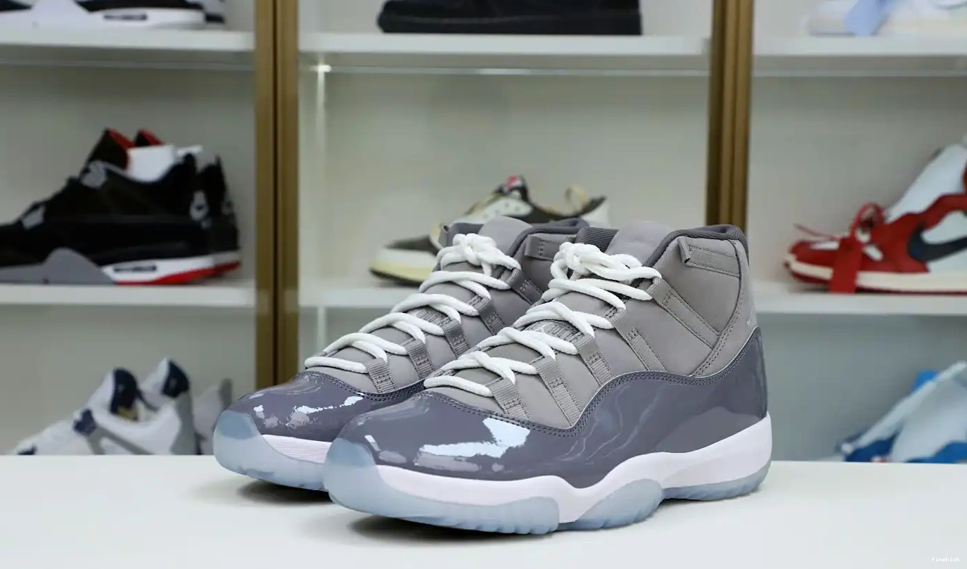 AIR JORDAN 11 GREY' RETRO 'COOL 2021 0515